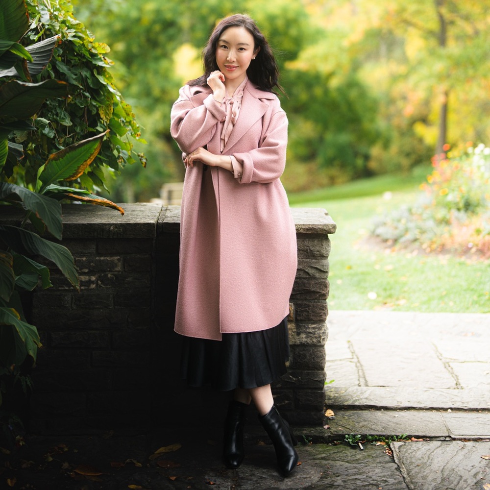 HARRIS WHARF LONDON Pressed Wool Coat - Picture 4 of 11